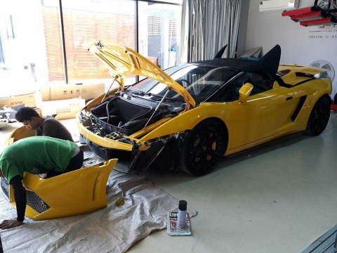 ทำสี Supercar